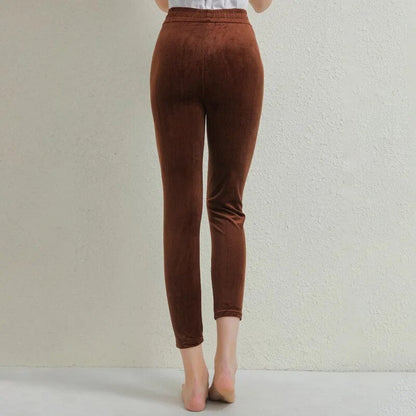 Cordhose für Damen | Elastischer Bund