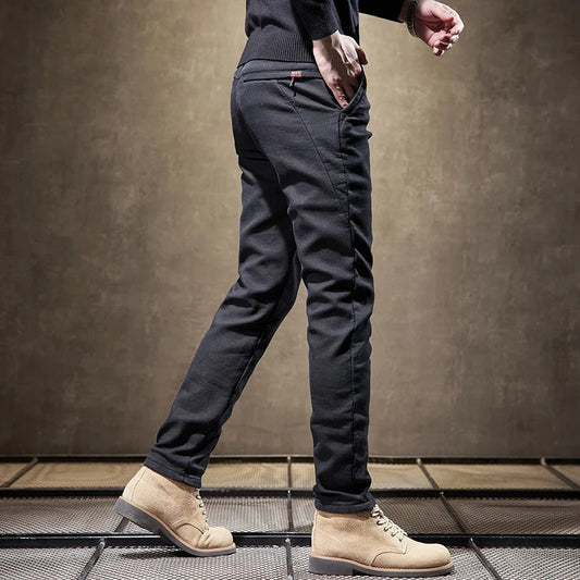 Cordhose für Herren | Slim Fit, Fleecefutter
