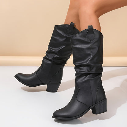 Cowboy Stiefel Damen | Weite Wade & Kniehoch