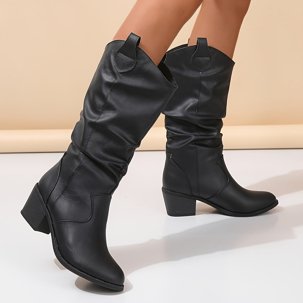 Cowboy Stiefel Damen | Weite Wade & Kniehoch