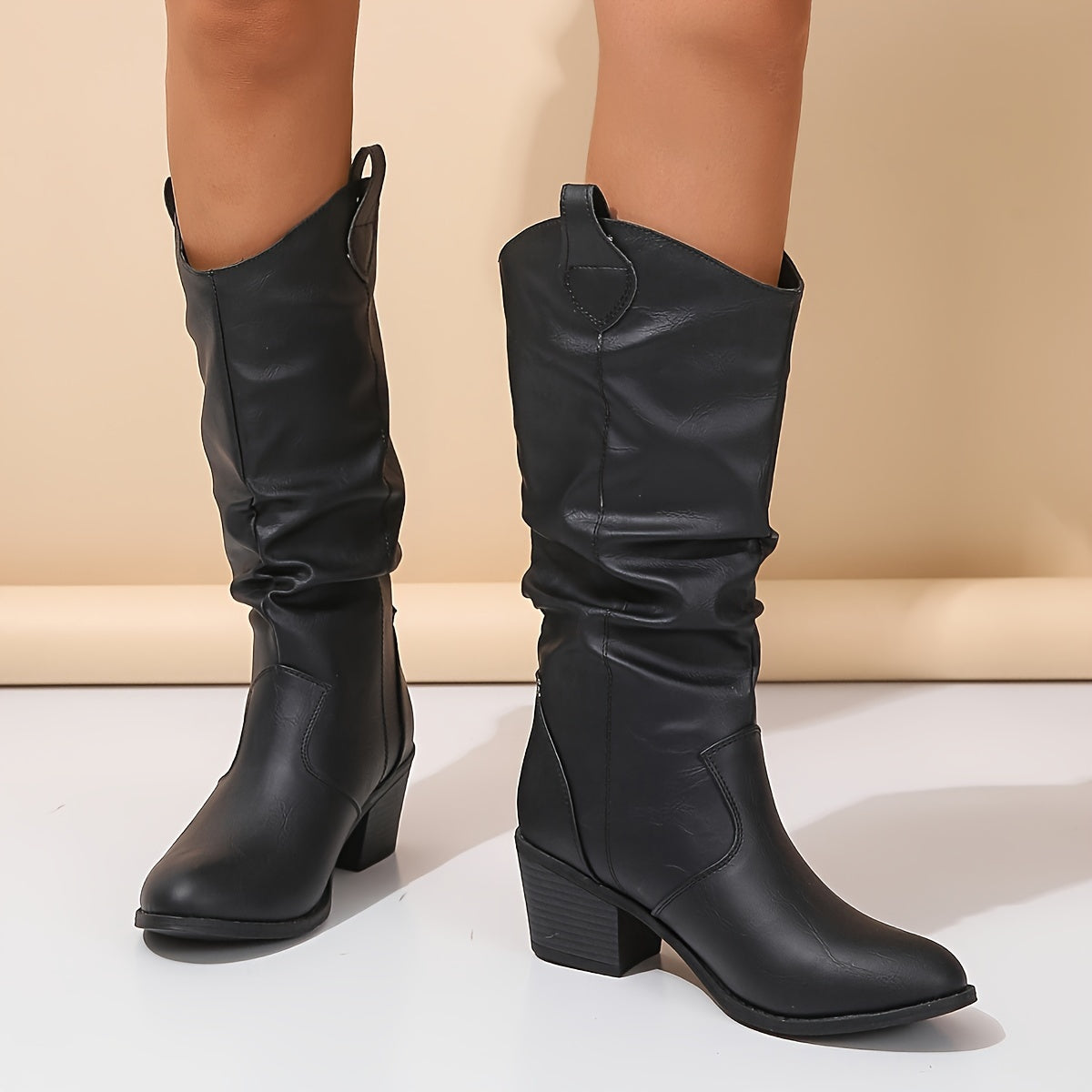 Cowboy Stiefel Damen | Weite Wade & Kniehoch
