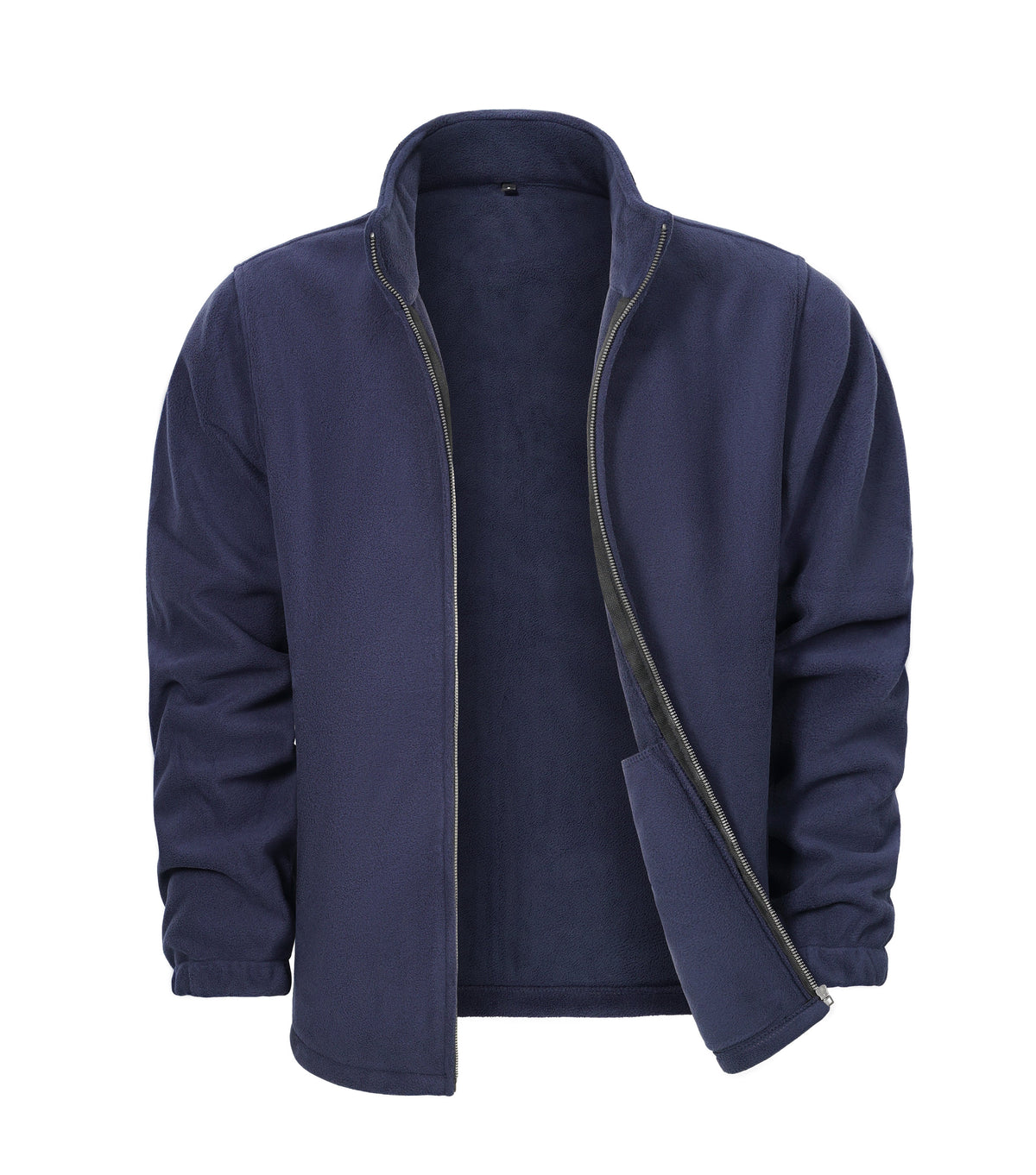 Herren Jacke Stehkragen Reißverschluss Freizeitjacke Leicht 2