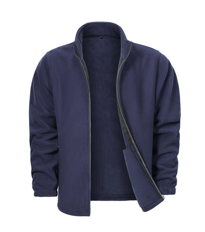 Herren Jacke Stehkragen Reißverschluss Freizeitjacke Leicht 2