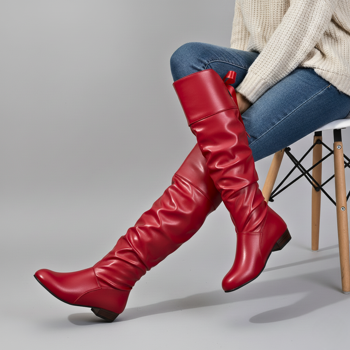 Damen Stiefel Bequem & Vielseitig Kombinierbar für Herbst 5