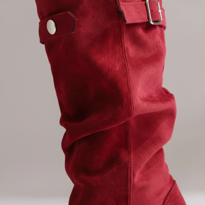 Stiefel Damen | Schnalle & Blockabsatz 4