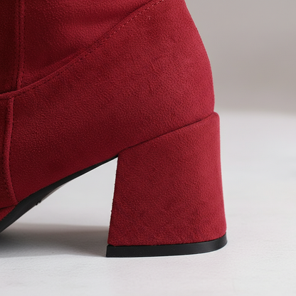 Stiefel Damen | Schnalle & Blockabsatz 5