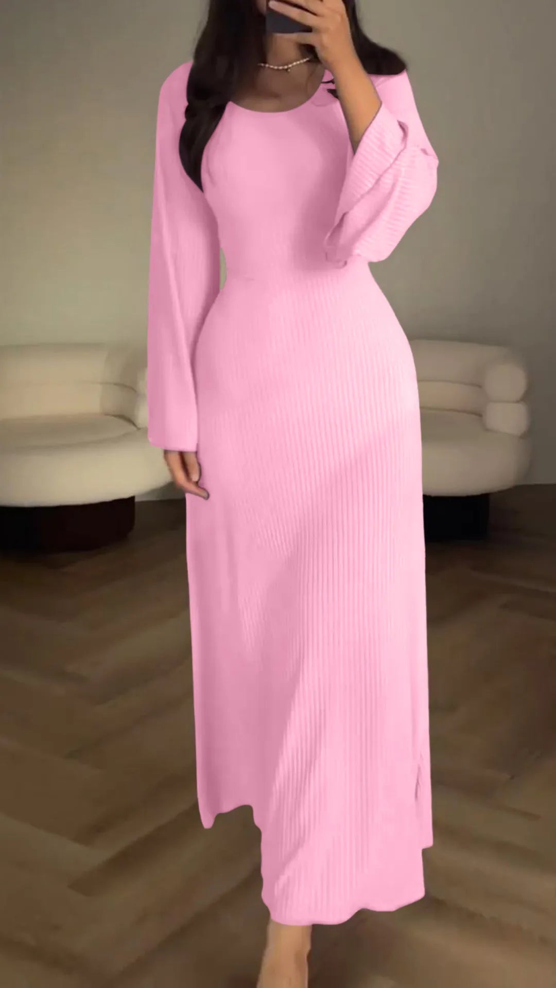 Langarmkleid Damen | Elegant & Vielseitig 13