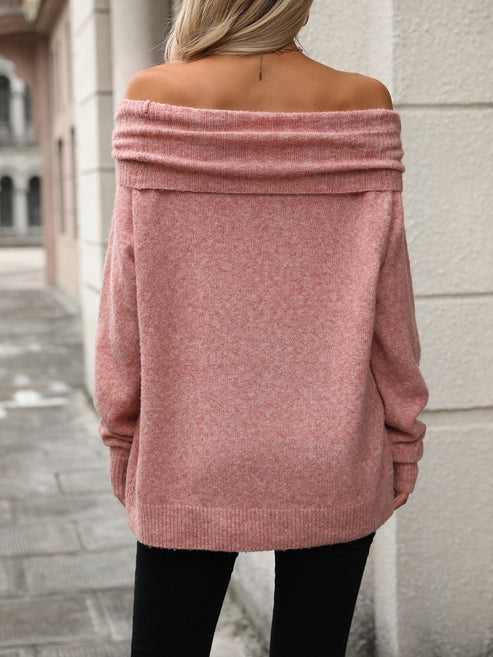 Damen-Strickpullover mit wandelbarem Design | Bequeme Passform