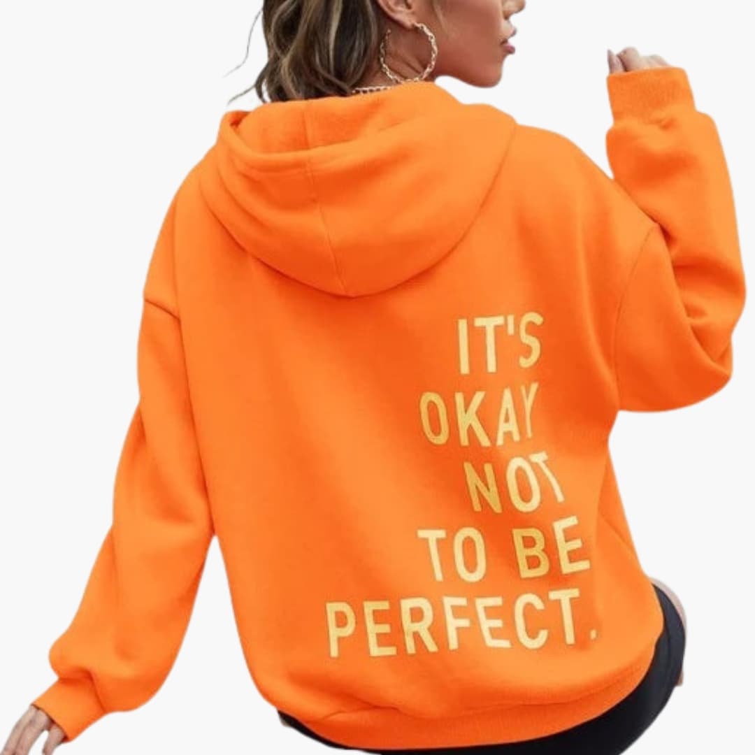 Oversized Hoodie Damen | Mit Rückenprint 3