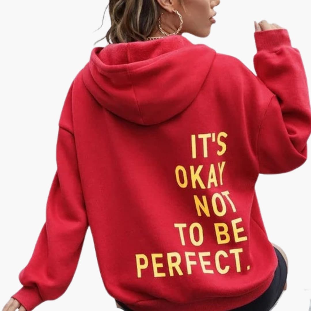 Oversized Hoodie Damen | Mit Rückenprint 5