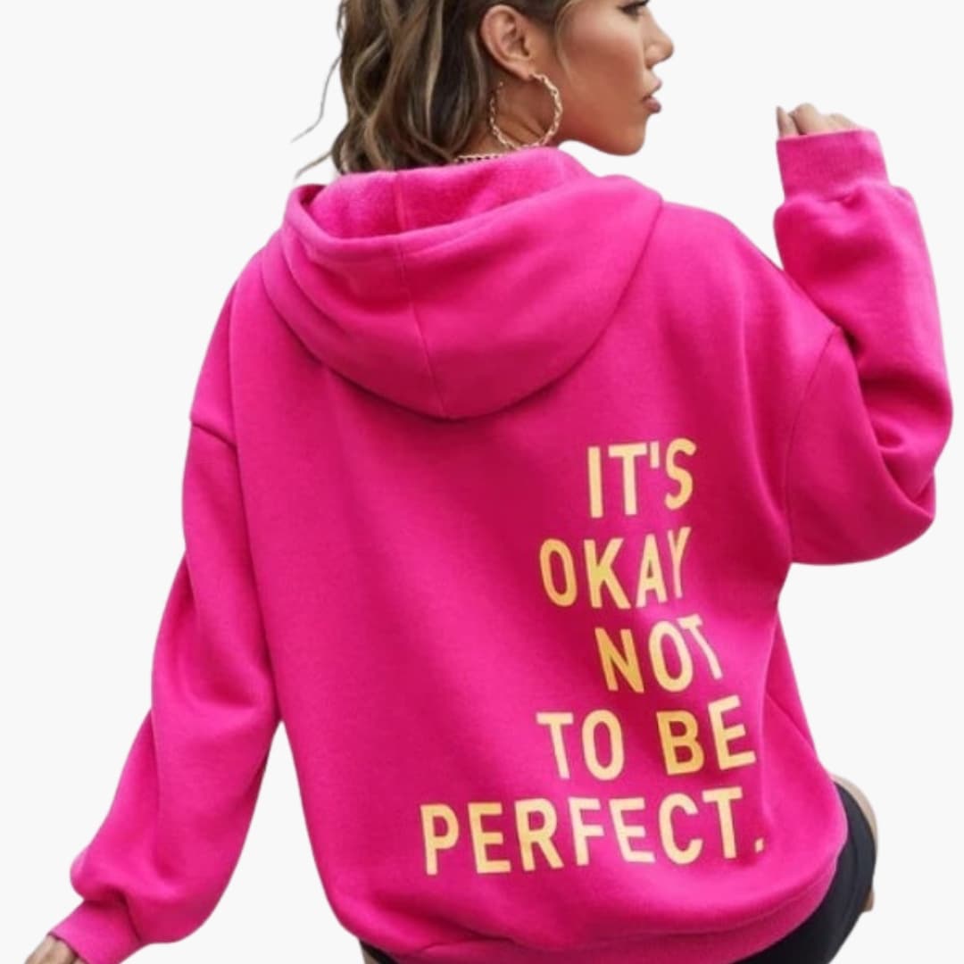 Oversized Hoodie Damen | Mit Rückenprint 6