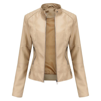 Damen Lederjacke: Elegant & Vielseitig 0