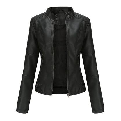 Damen Lederjacke: Elegant & Vielseitig 3