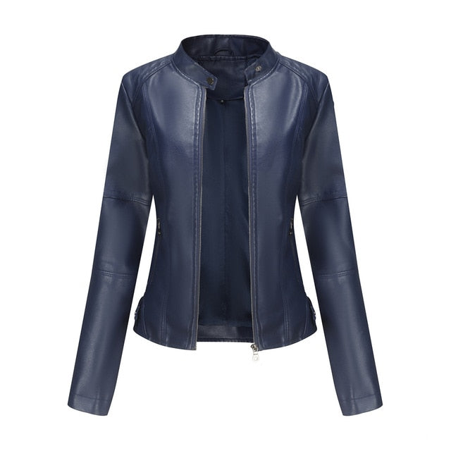 Damen Lederjacke: Elegant & Vielseitig 4