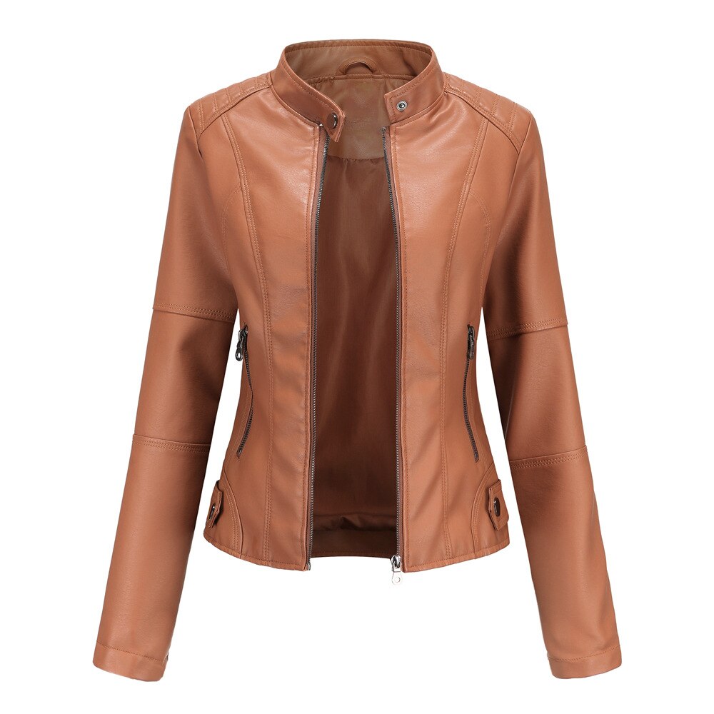 Damen Lederjacke: Elegant & Vielseitig 5