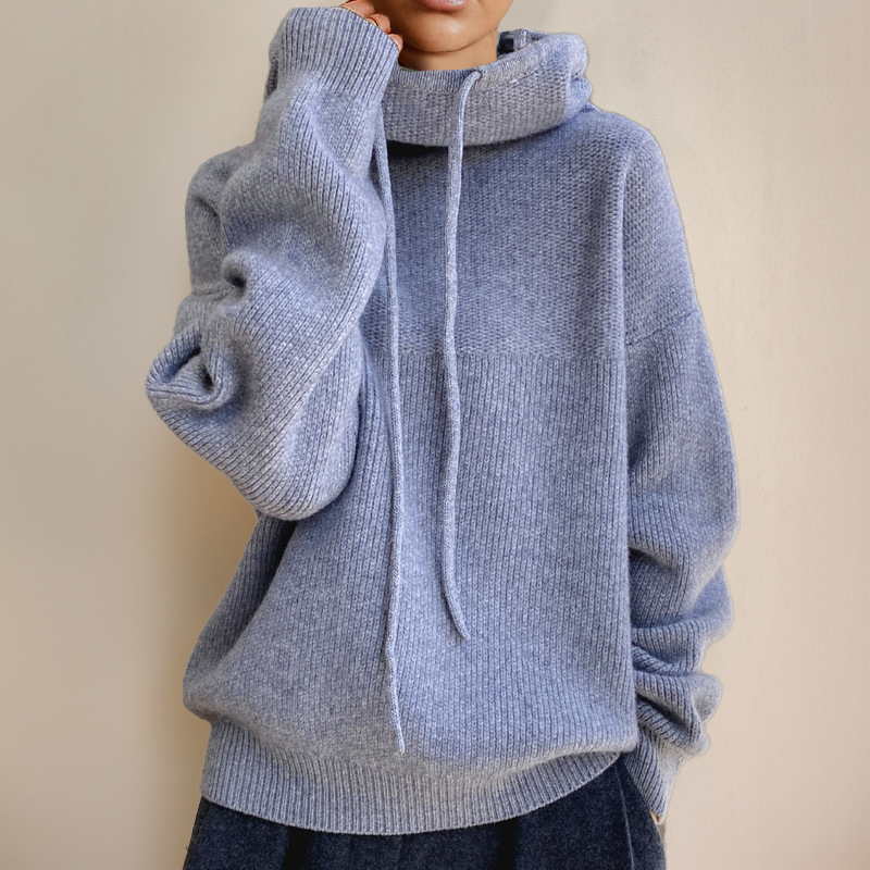 Damen Merinowoll-Rollkragenpullover 4