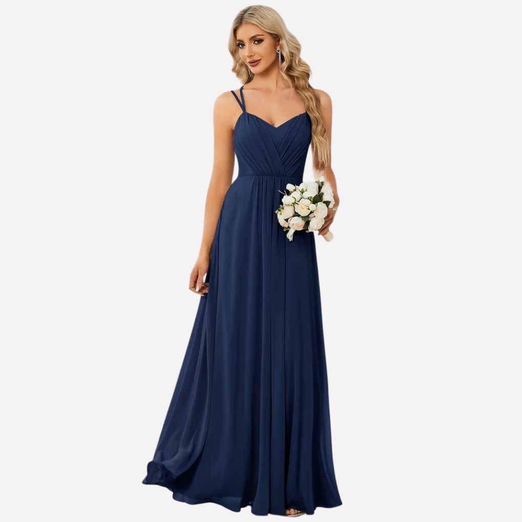 Neckholder Kleid Damen | A-Linie & Romantischer Festlook