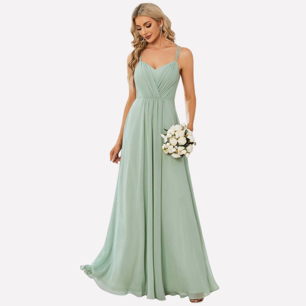 Neckholder Kleid Damen | A-Linie & Romantischer Festlook