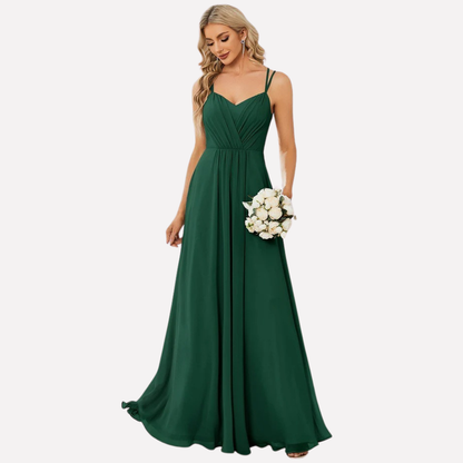 Neckholder Kleid Damen | A-Linie & Romantischer Festlook