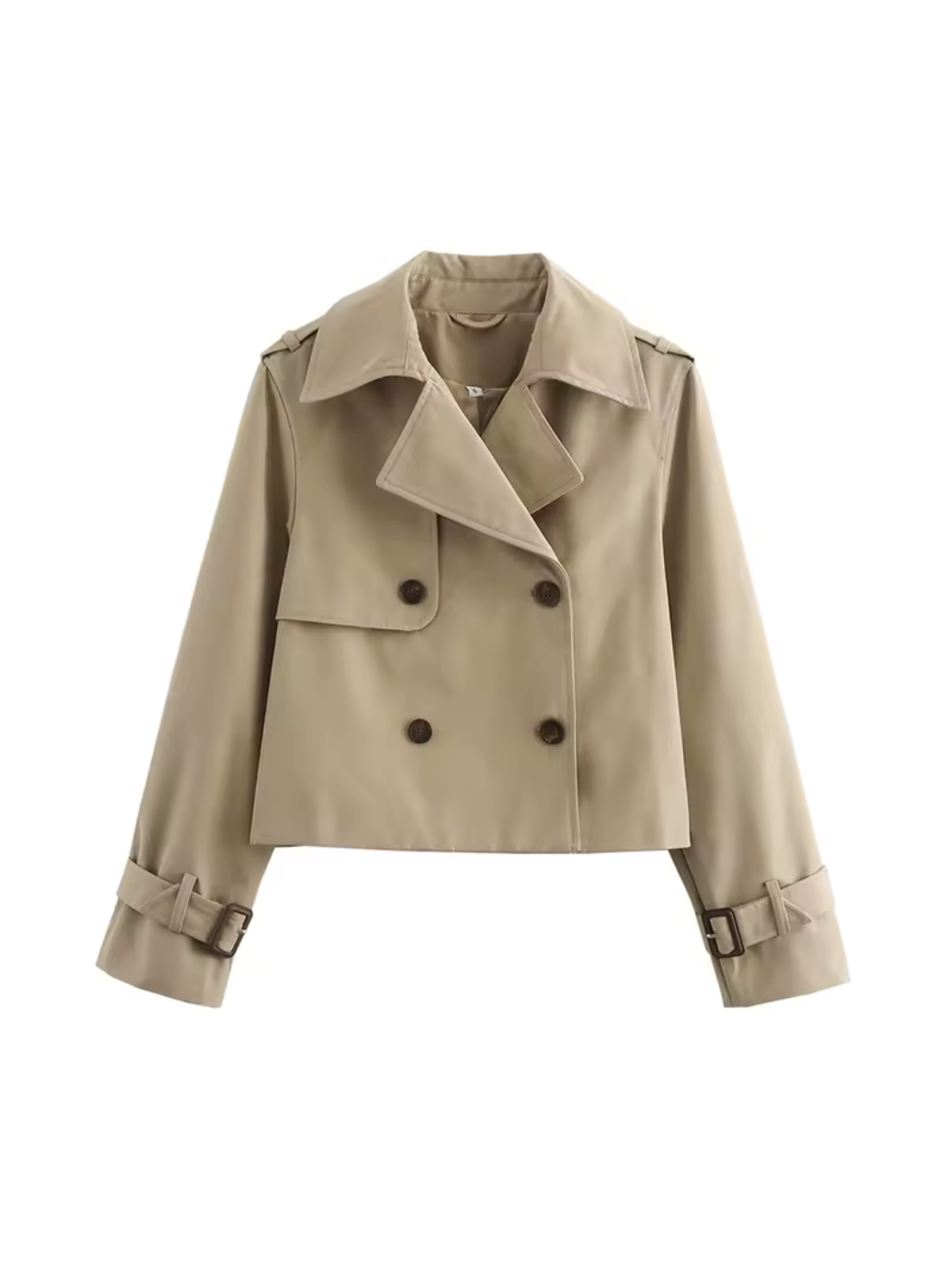 Wasserdichter Damen-Trenchcoat mit Bindegürtel für die Übergangszeit