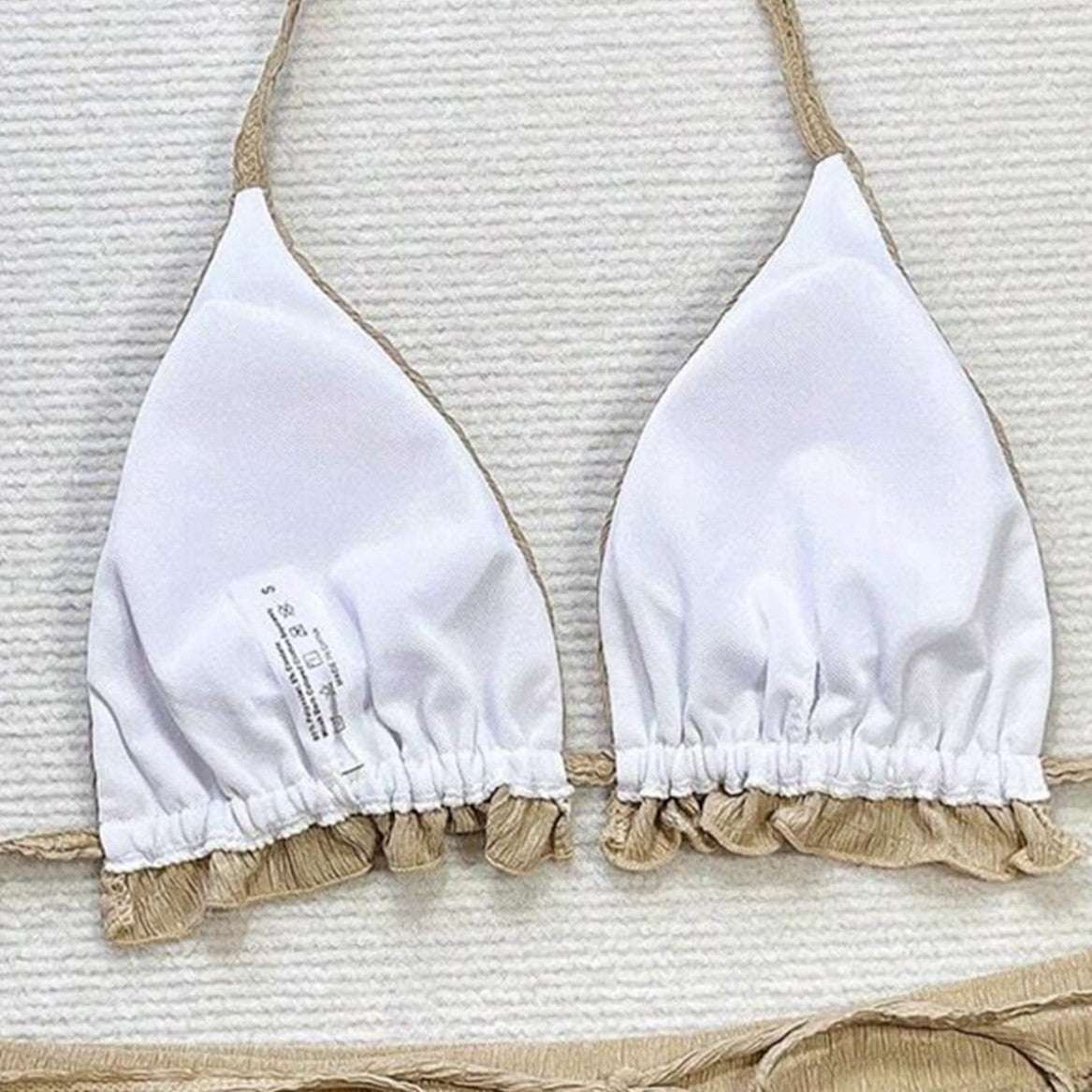 Damen Triangel-Bikini-Set mit lässigen Shorts Echo Archiv 2