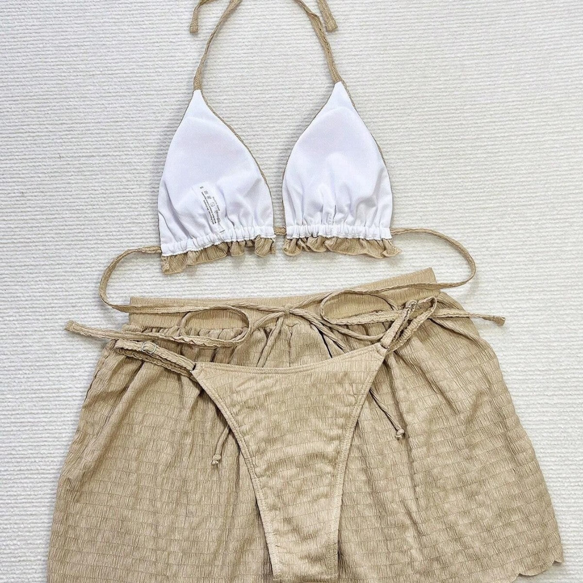 Damen Triangel-Bikini-Set mit lässigen Shorts Echo Archiv 3