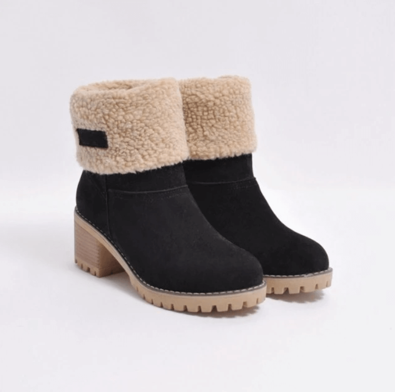 Damenmode | Faltbare, weiche, wasserdichte Stiefel 9