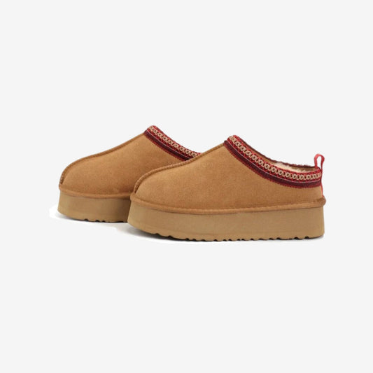Damenpantoffeln, Plateau-Design | Ergonomische Sohle