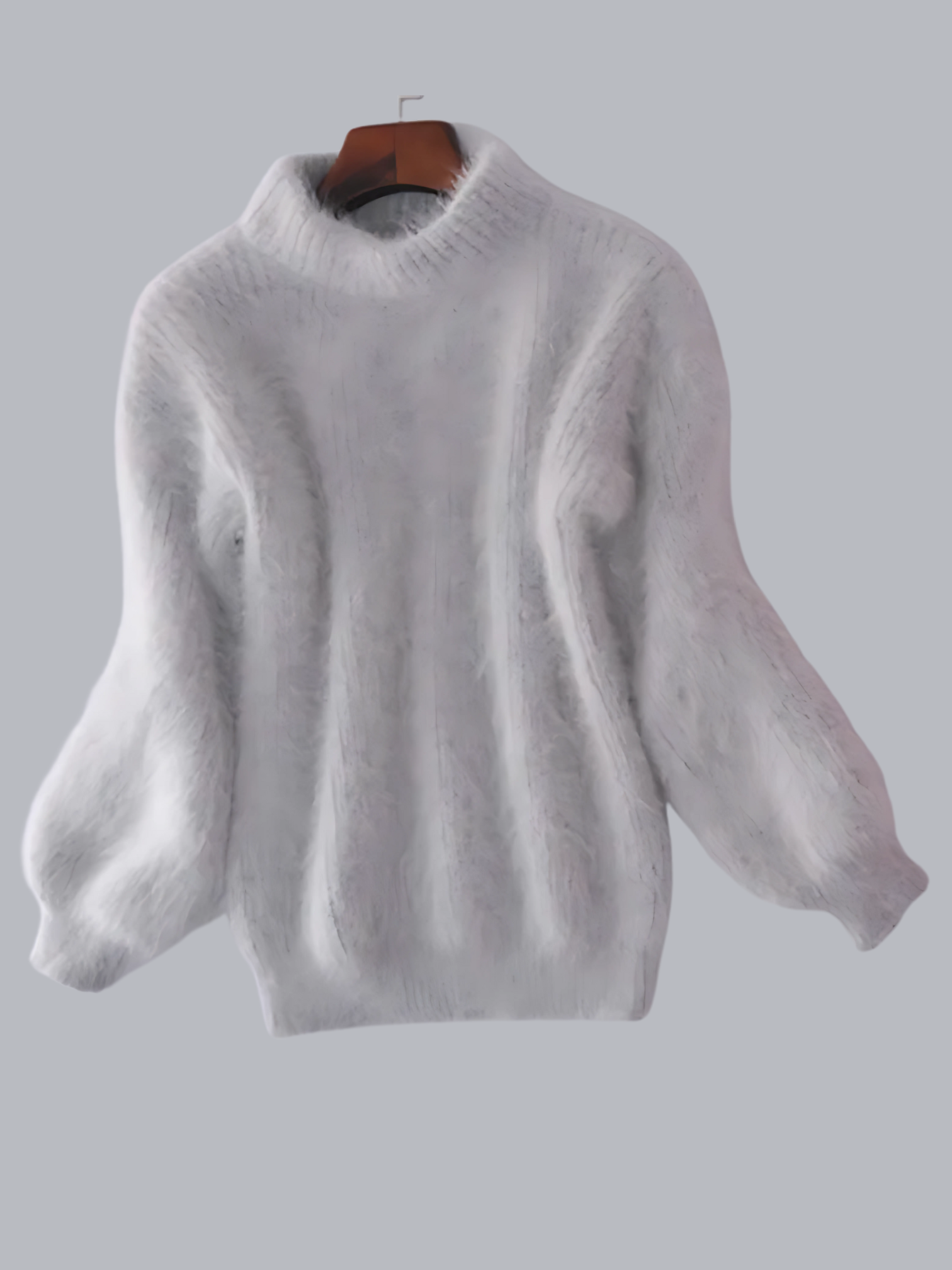 Damenpullover, Casual Fit | Angora-Strick