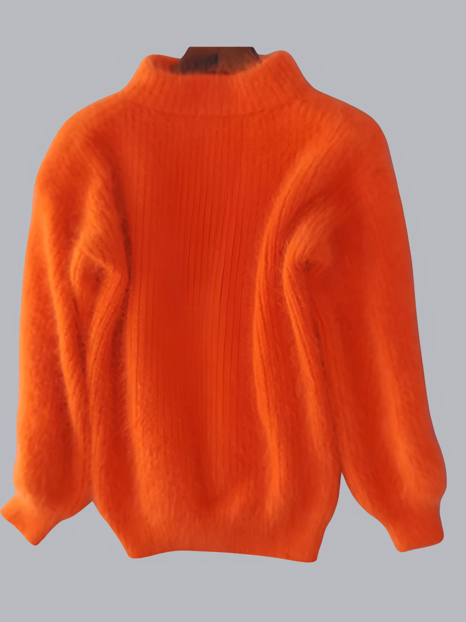 Damenpullover, Casual Fit | Angora-Strick