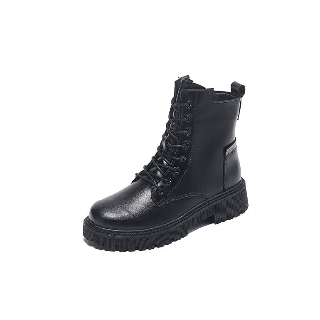 Damenstiefel Hoch Ausgeschnitten mit Reißverschluss | Winter