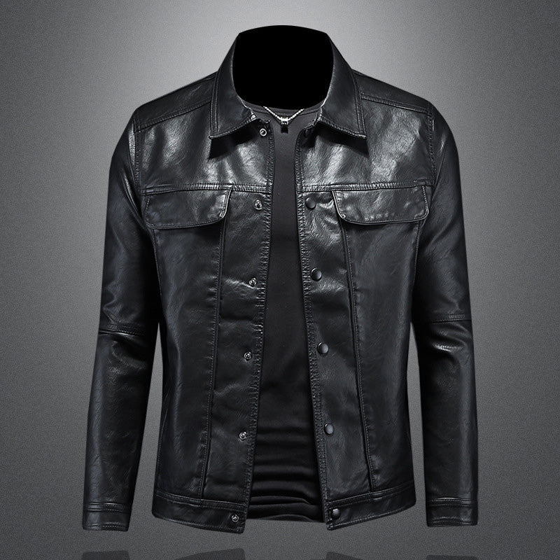 Bikerjacke Herren | Klassisches Design & Zeitlos Elegant 4