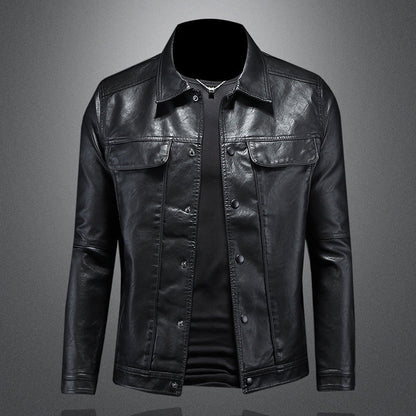 Bikerjacke Herren | Klassisches Design & Zeitlos Elegant 4