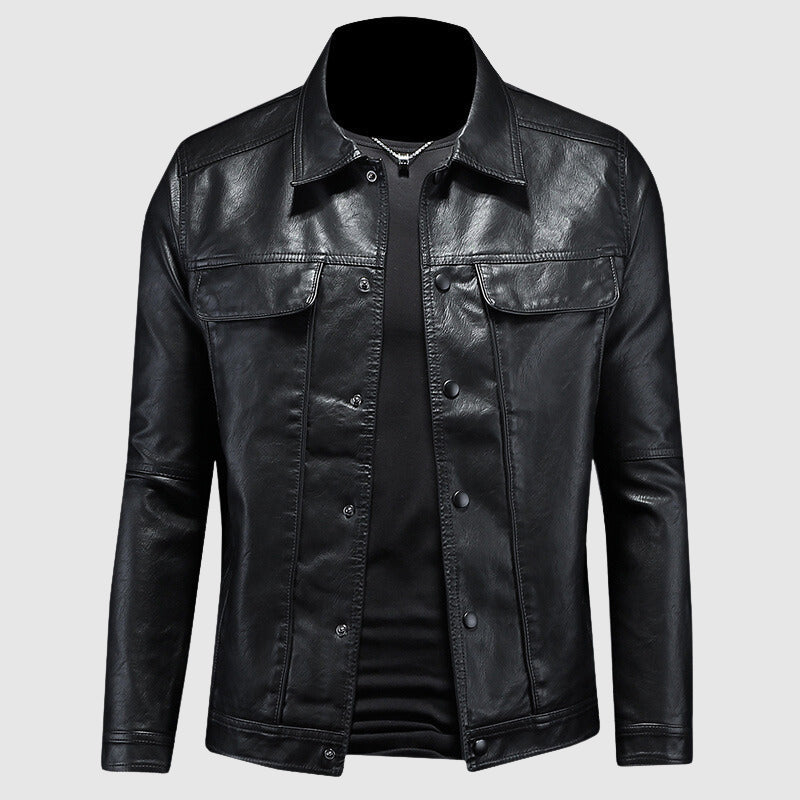 Bikerjacke Herren | Klassisches Design & Zeitlos Elegant 2