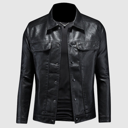 Bikerjacke Herren | Klassisches Design & Zeitlos Elegant 2