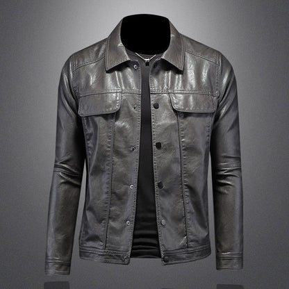 Bikerjacke Herren | Klassisches Design & Zeitlos Elegant 5
