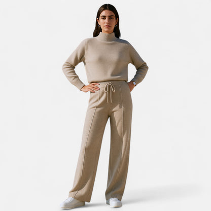 Daniela | Damen Klassische Wollhose mit Lockere Passform 1