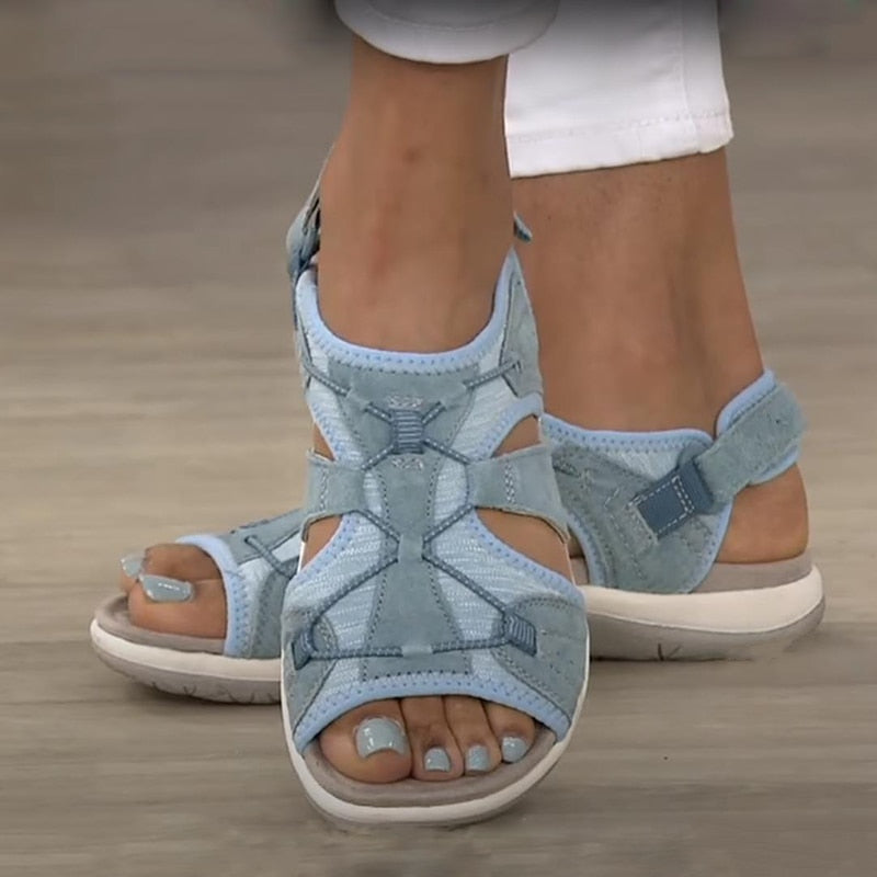 Sommersandalen Damen | Sportlich mit Klettverschluss