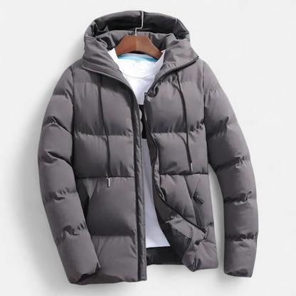 Daunenjacke für Herren | Gestepptes Design | Winter