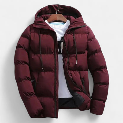 Daunenjacke für Herren | Gestepptes Design | Winter