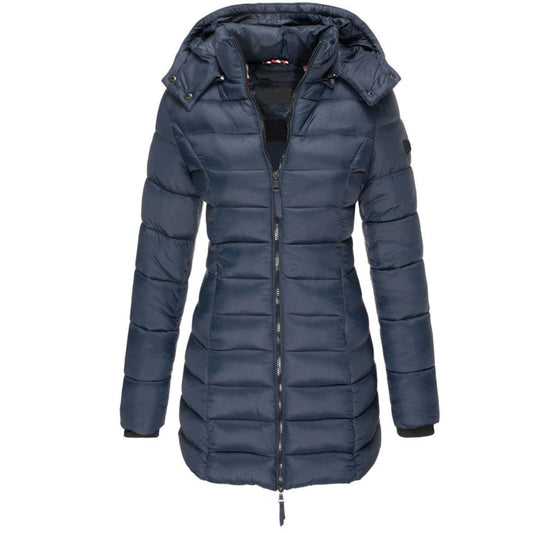 Daunenjacke mit Kapuze für Damen | Leicht | Winter