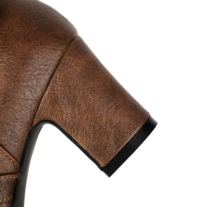 Stiefeletten Damen | Schnalle & Vintage-Look 5