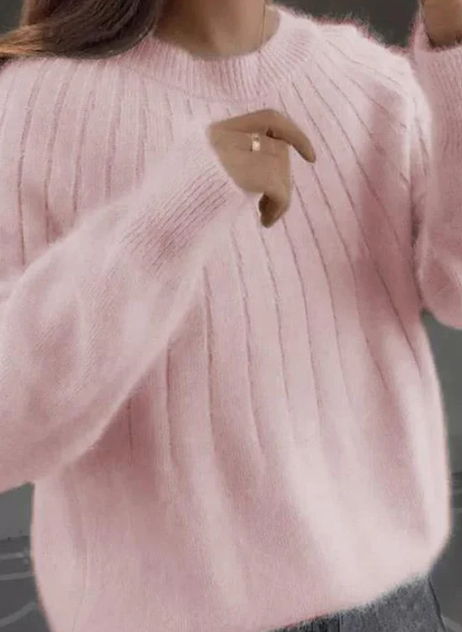 Dollie - Flauschiger Kaschmir-Strickpullover 1