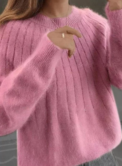 Dollie - Flauschiger Kaschmir-Strickpullover 2