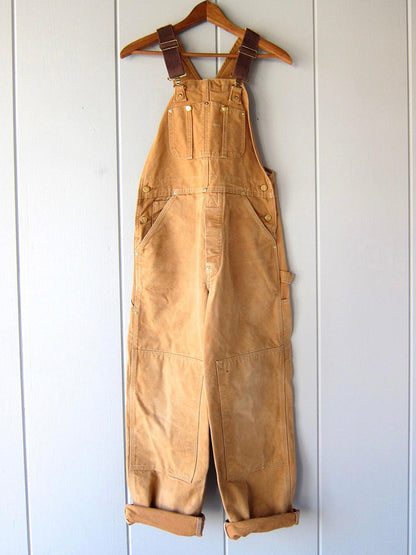 Jumpsuit Damen | Canvas Overall mit Trägern & Utility-Taschen