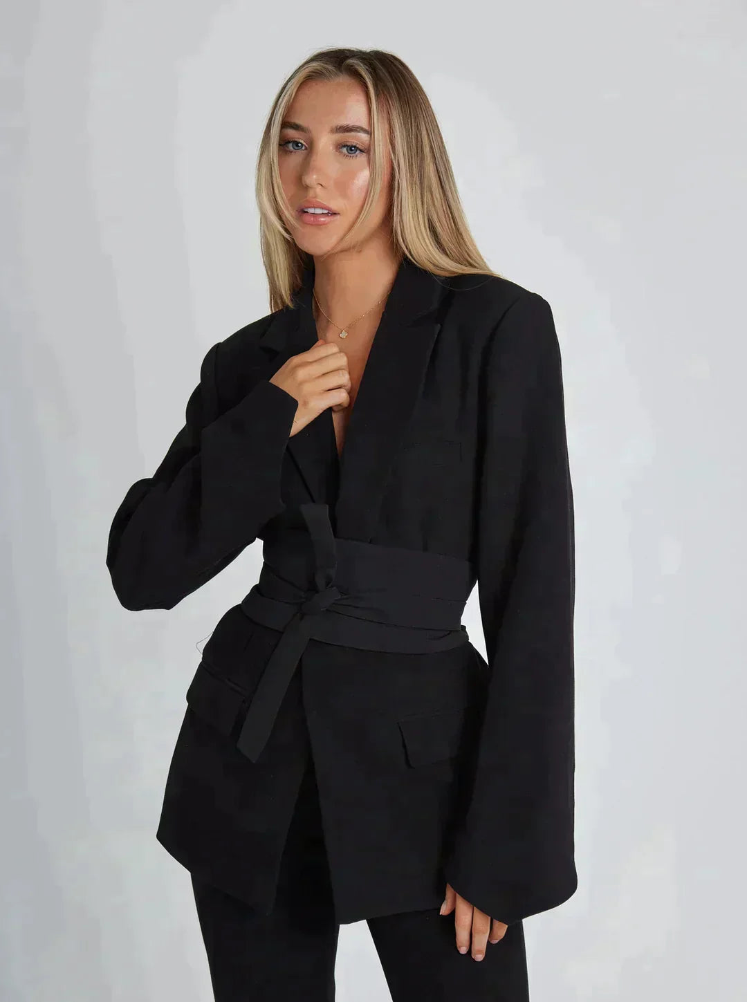 Dorothy - Blazer mit zusätzlichen Gürteln 0