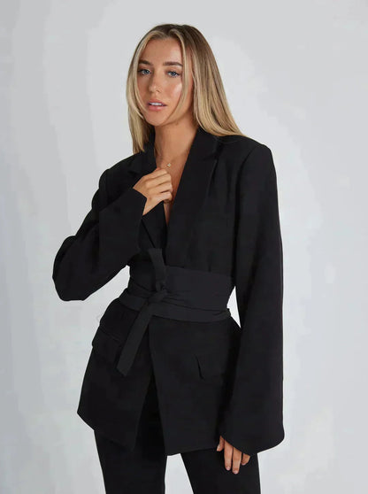 Dorothy - Blazer mit zusätzlichen Gürteln 0