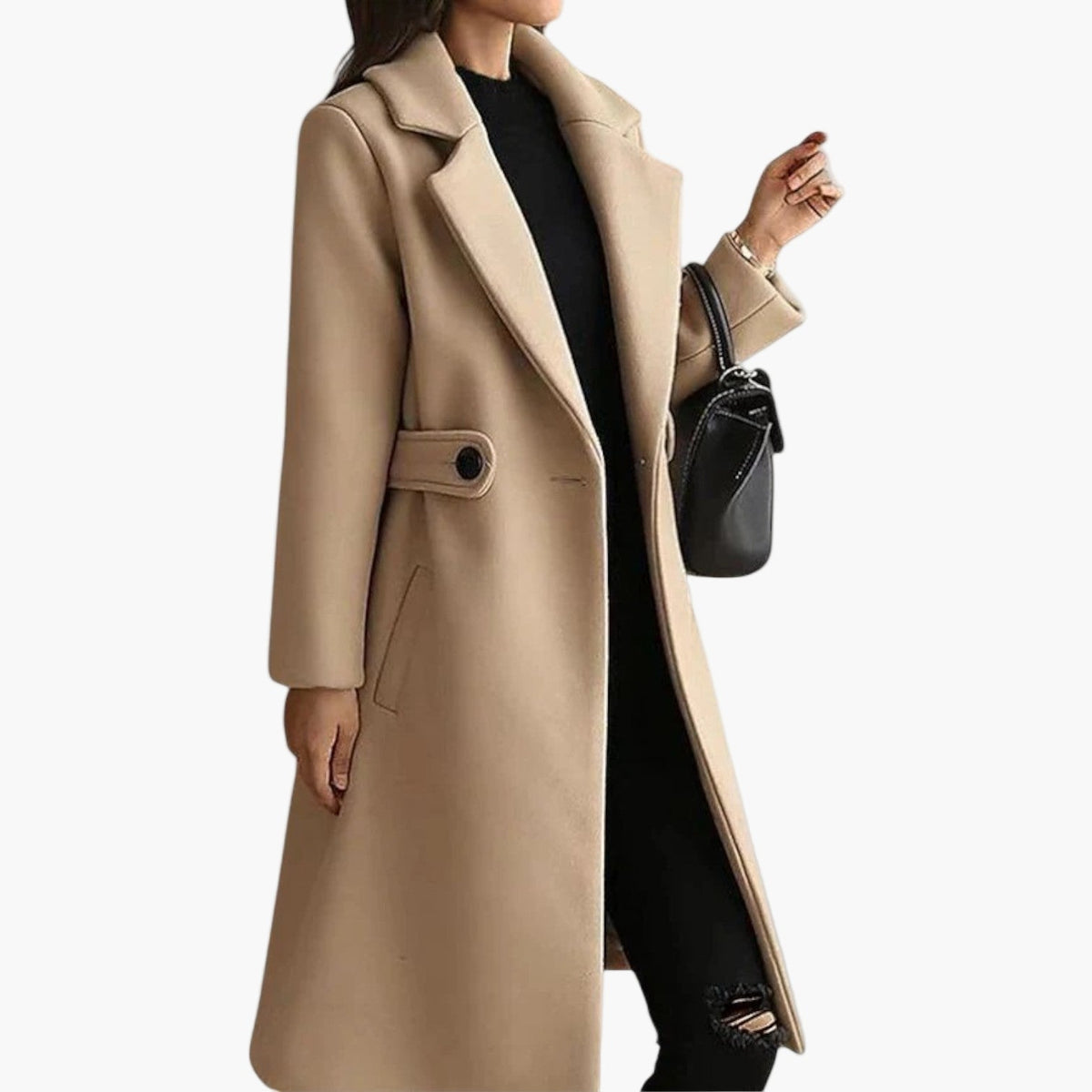 Wintermantel Damen | Doppelknopf & Elegant 2