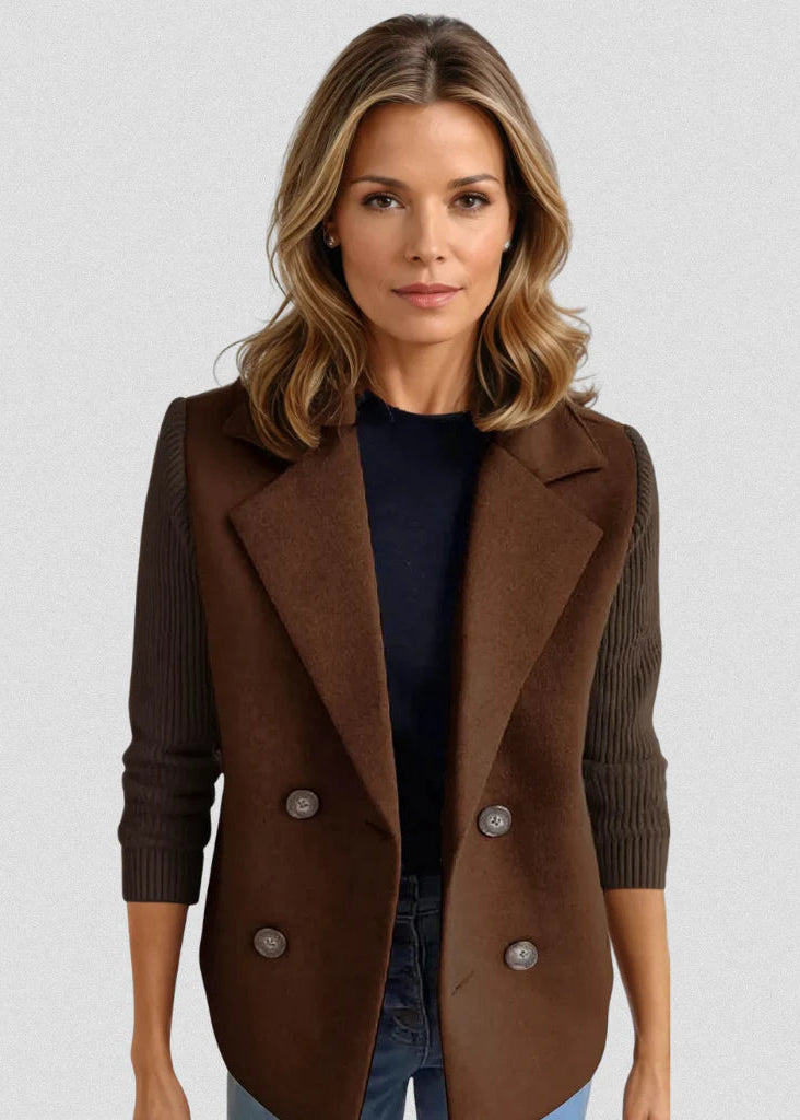 ERLAY™ Blazer mit Strickärmeln 0