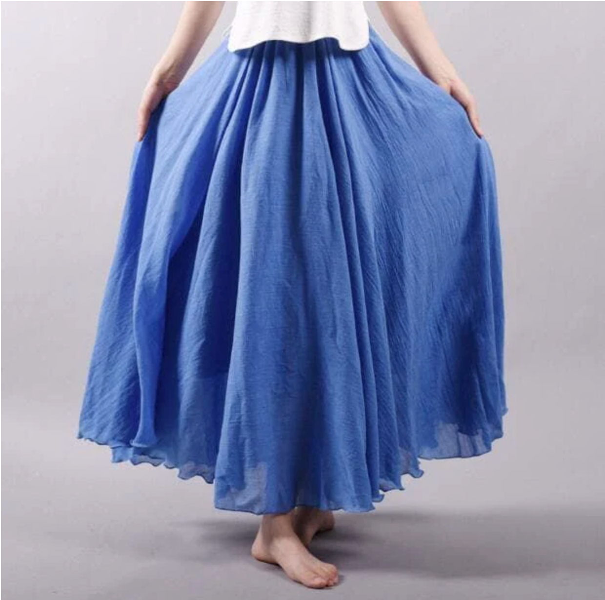 Ellery | Weiter Leinenrock mit Sommerlook 0